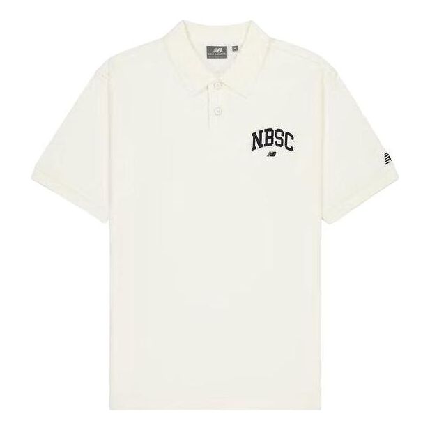 Polo tričko New Balance NBSC Polo Shirt Biela | NFE22011-IV
