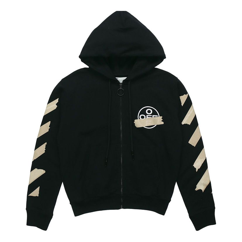 Mikina Off-White Arrows Sketch Tape Hoodie Čierna | OMBE001R20E300021048