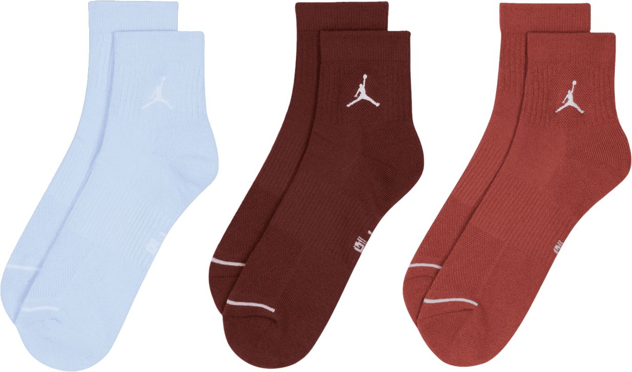 Ponožky Jordan Jordan Everyday Crew 3 Pack Socks Biela | DX9655, 1