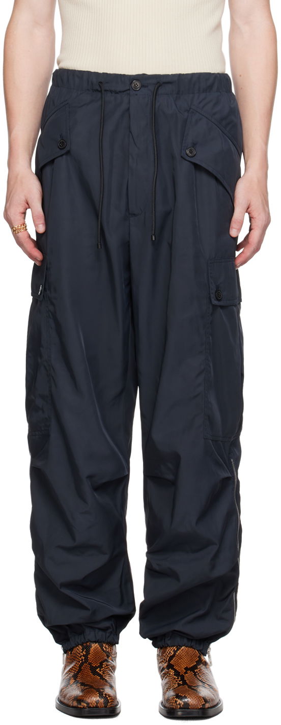 Drawstring Cargo Pants