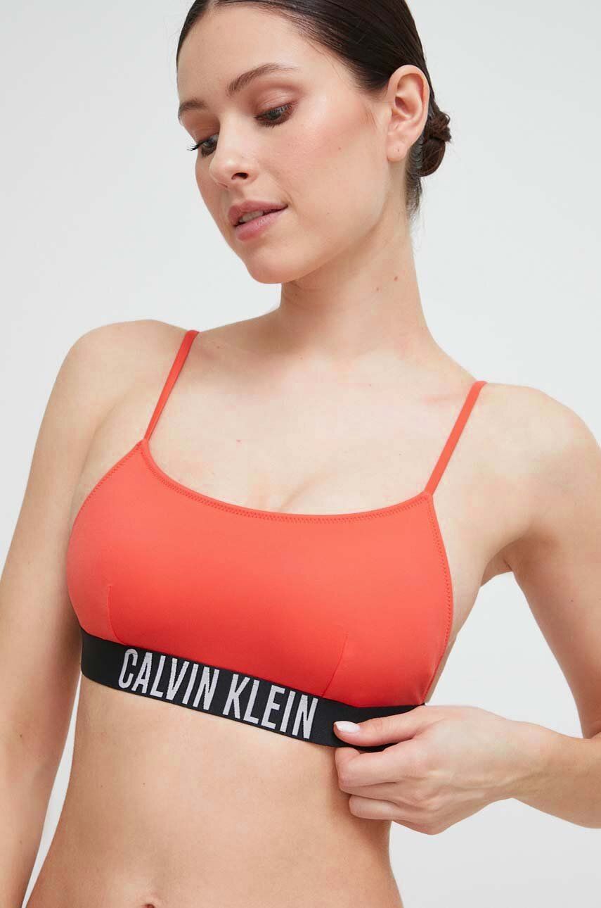 Plavky CALVIN KLEIN Bikini Top Oranžová | KW0KW01965, 0