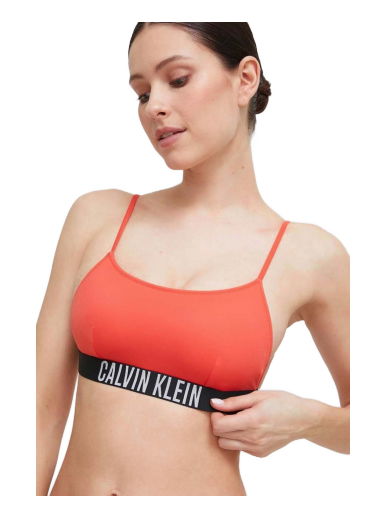 Plavky CALVIN KLEIN Bikini Top Oranžová | KW0KW01965