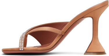 Starostlivosť o obuv Amina Muaddi Amina Muaddi Shiona 95 Crystal-Embellished Heeled Thong Sandals Ružová | SHIONA CRYSTAL SLIPPER, 2
