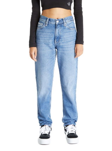 Džínsy CALVIN KLEIN Mom Jean Modrá | J20J221843 1A4