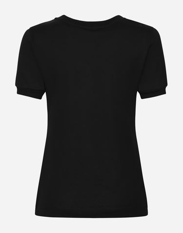 Tričko Dolce & Gabbana Tshirt Manica Corta Čierna | F8T00ZG7B3UN0000, 1
