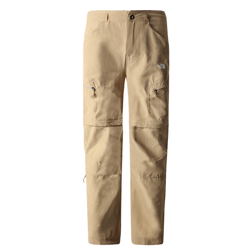 Cargo nohavice The North Face Exploration Convertible Regular Tapered Pants Béžová | NF0A7Z95PLX1