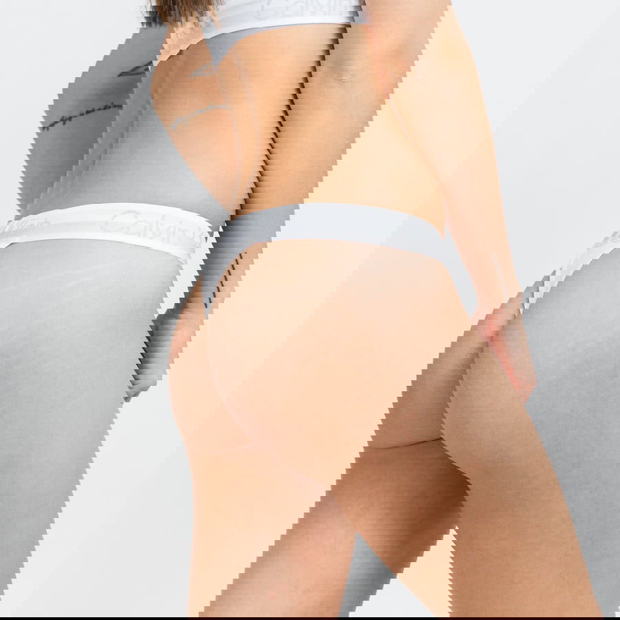 Nohavičky CALVIN KLEIN Thong Biela | QF6686E-100, 1