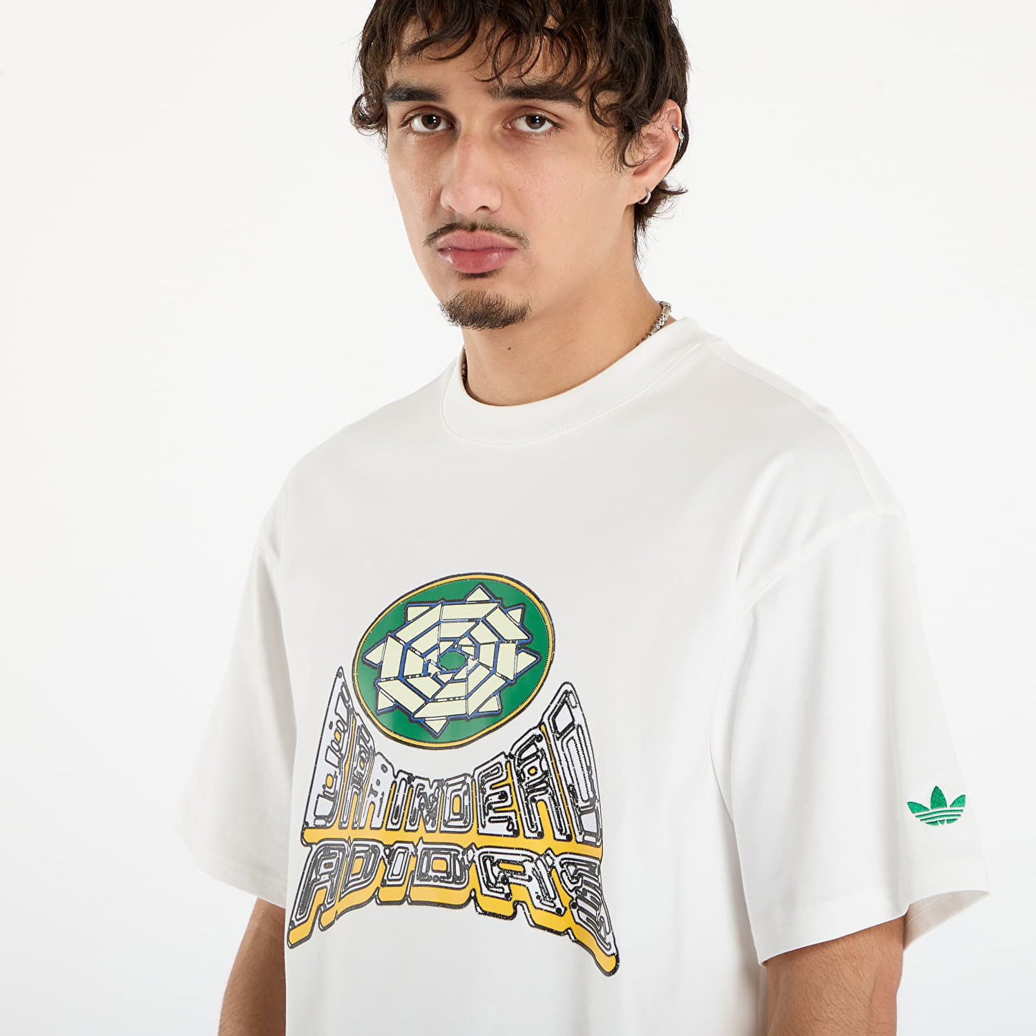 Tričko adidas Originals Originals Brain Dead Graphic Print T-Shirt Biela | JY8688, 1