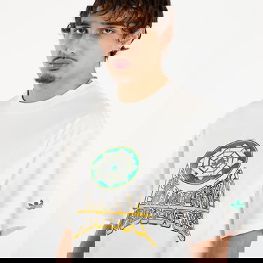 Tričko adidas Originals Originals Brain Dead Graphic Print T-Shirt Biela | JY8688, 1