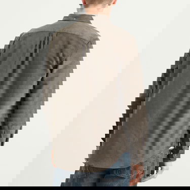 Košeľa Portuguese Flannel Lobo Button Down Corduroy Shirt Šedá | AW25051-GRY, 3