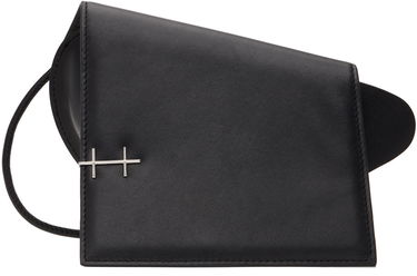 Taška cez rameno HELIOT EMIL Mini Leather Wristlet Bag Čierna | SS24_16_90_BLK01, 0