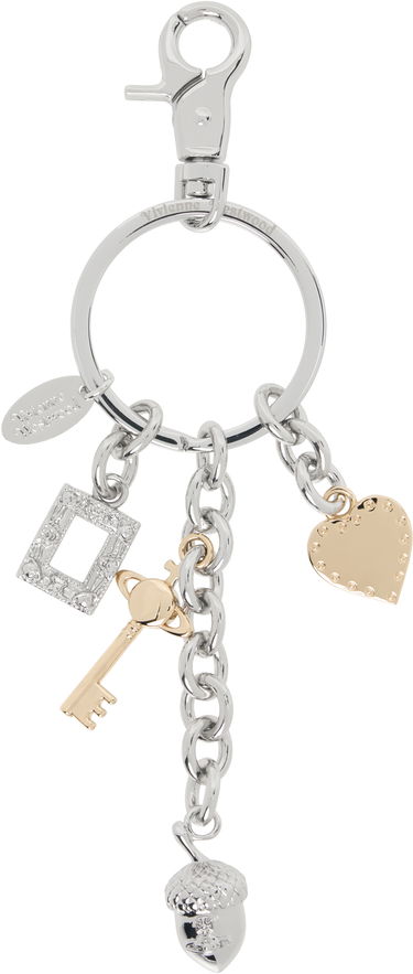 Kľúčenka Vivienne Westwood Vivienne Westwood Multi Charm Keychain Metalická | 8203012BU-OM001F-, 0