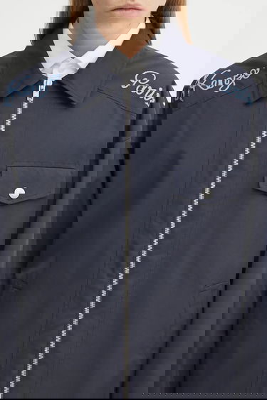 Bunda KENZO Kenzo Chainstitch Coach Jacket Navy | FF65BL0659OI, 3