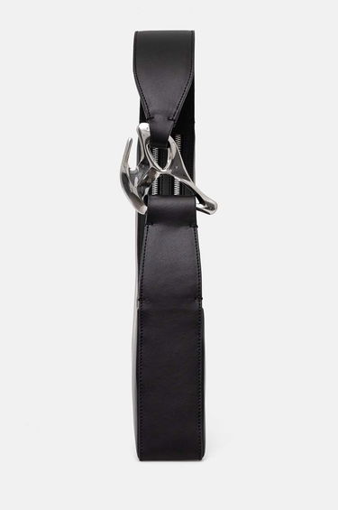Taška cez rameno HELIOT EMIL Black Half Moon Bag Čierna | HE.15.66.BLK01, 4