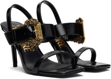 Tenisky a topánky Versace Versace Jeans Couture Baroque Buckle Emily Sandals Čierna | E79VA3S71_EZSC35, 3