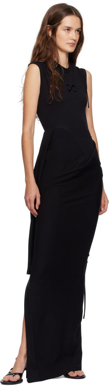 Šaty Ottolinger Ottolinger Sleevy Maxi Dress Čierna | 115-502315-01, 3