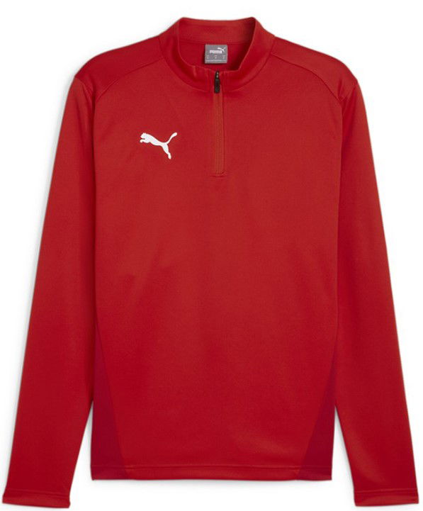 Mikina Puma teamGOAL Training 1/4 Zip Sweatshirt Červená | 658629-01, 0