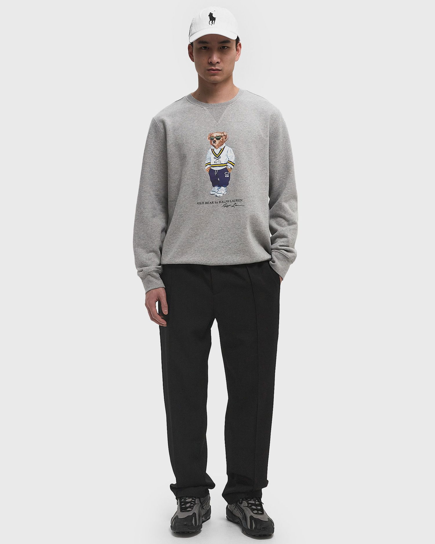 Mikina Polo by Ralph Lauren Ralph Lauren Bear Sweatshirt XXL Šedá | 710973145002, 1