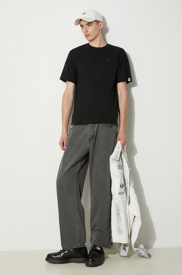 Džínsy AAPE by A Bathing Ape AAPE Relaxed Fit Jeans AAPJNMA665XXM Šedá | AAPJNMA665XXM, 1
