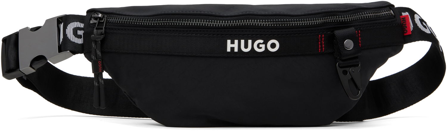 Ľadvinka BOSS Contrast Logo Belt Bag Čierna | 50536023, 0