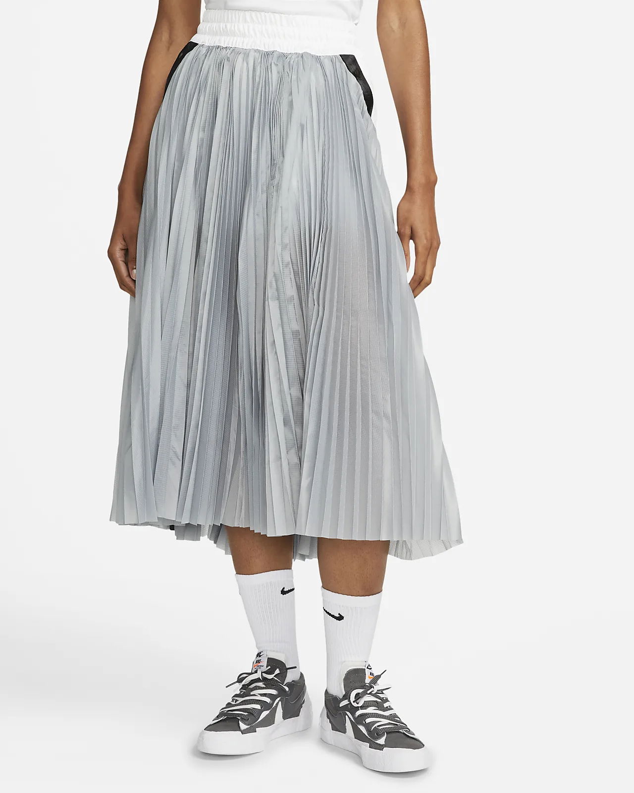 Sukňa Nike sacai x Skirt Šedá | CV5713-100, 0