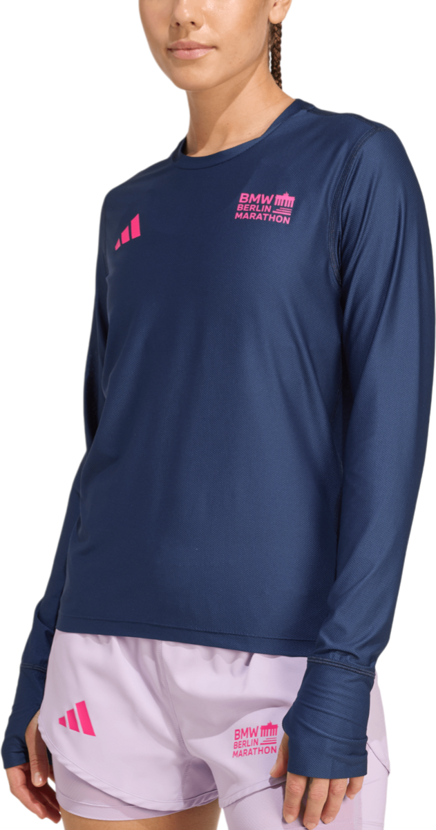Tričko adidas Originals BMW Berlin Marathon 2025 Long Sleeve T-Shirt Navy | jz9240