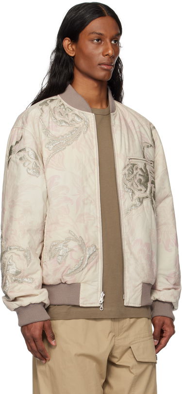 Bomber bunda Dries Van Noten Dries Van Noten Floral Reversible Bomber Jacket Ružová | 251-080539-1002, 1