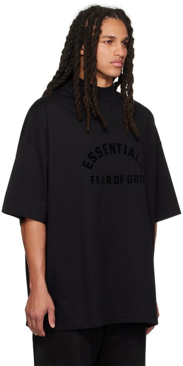 Tričko Fear of God Essentials Arch Logo Tee Čierna | 125SP232000F, 1