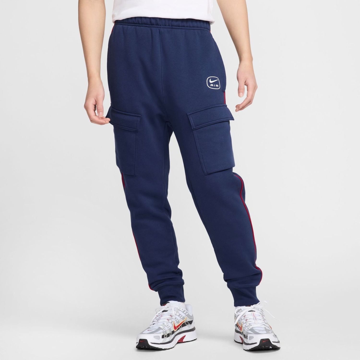 Tepláky Nike NSW Air Cargo Fleece Pants Navy | HM0180-411, 0