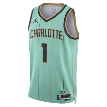 Dres Nike Dri-FIT NBA Swingman LaMelo Ball Charlotte Hornets City Edition 2024/25 Zelené | FQ4336-356, 0