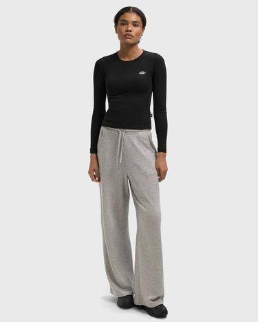 Tričko Dickies Gladeville Ribbed Long Sleeve T-Shirt Čierna | DK0A87QABLK1, 0