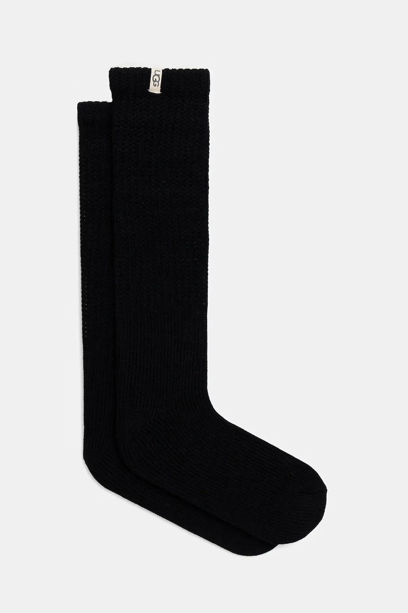 Ponožky UGG TYLA Ribbed Socks Čierna | 1173790