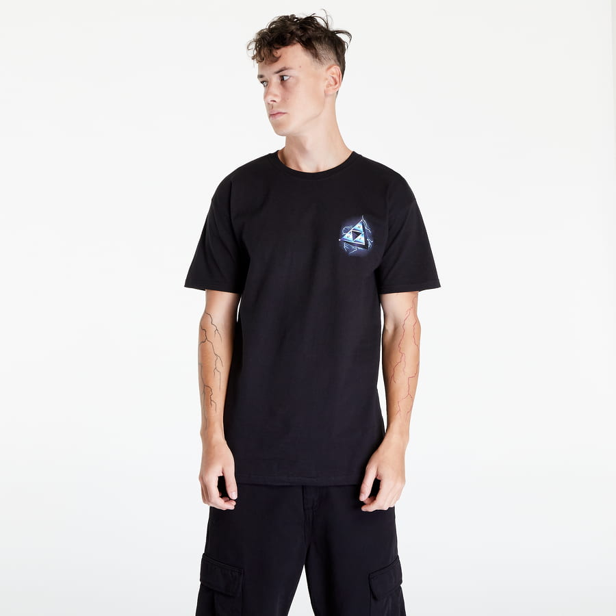 Tričko HUF Storm Triple Triangle T-Shirt Čierna | TS01661 BLACK, 0