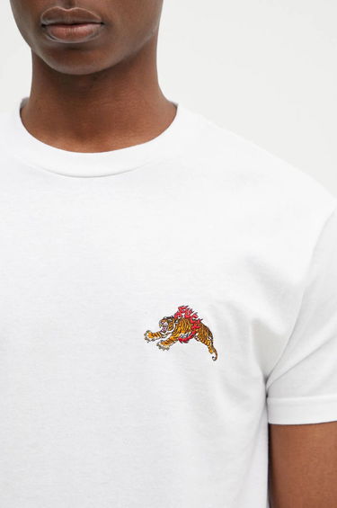 Tričko WACKO MARIA Tim Lehi Applique T-Shirt Biela | 24FW.WMT.TEE06, 3