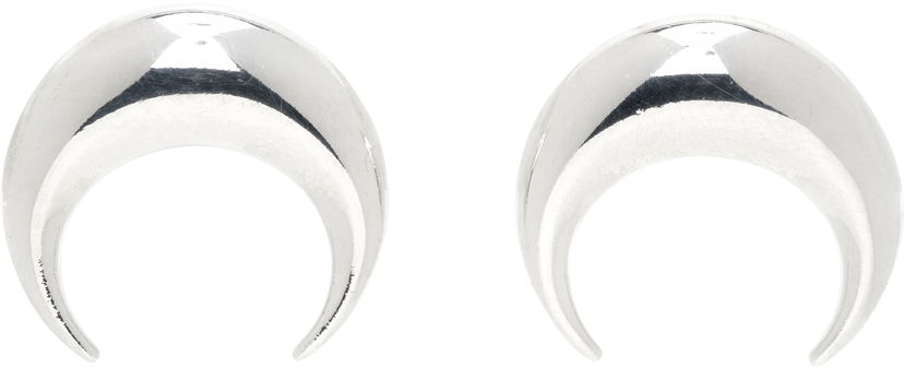 Náušnice Marine Serre Marine Serre Moon Stud Earrings Metalická | UJW074ARMET0001