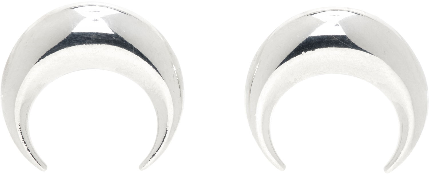 Náušnice Marine Serre Marine Serre Moon Stud Earrings Metalická | UJW074ARMET0001, 0