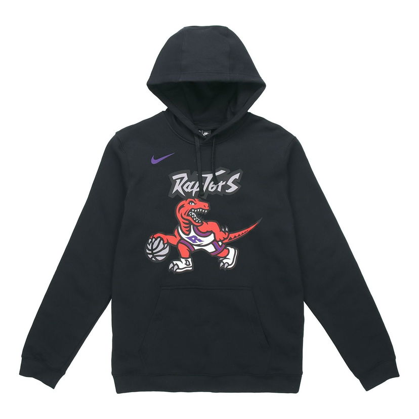 Mikina Nike NBA Toronto Raptors Fleece Pullover Hoodie Čierna | CI4538-010