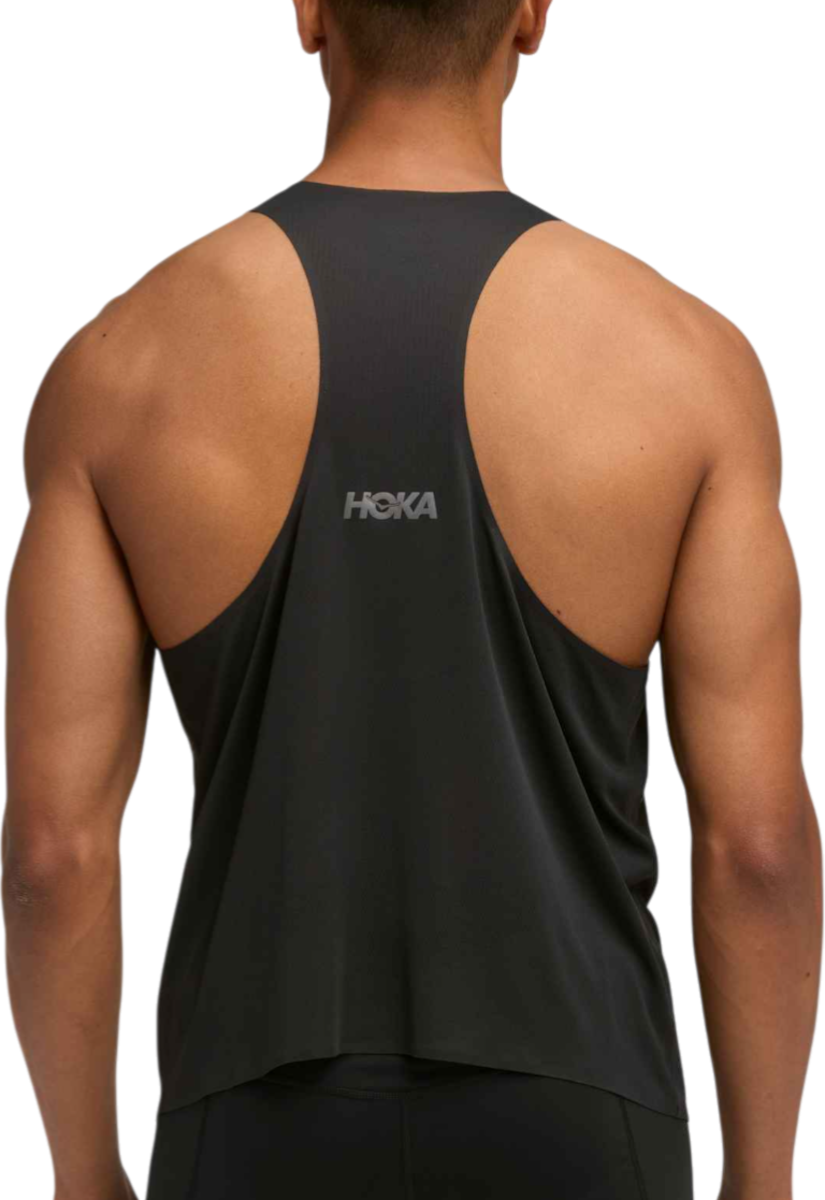 Tielko Hoka One One Hoka Race Day Singlet Čierna | 1164154-blk, 1
