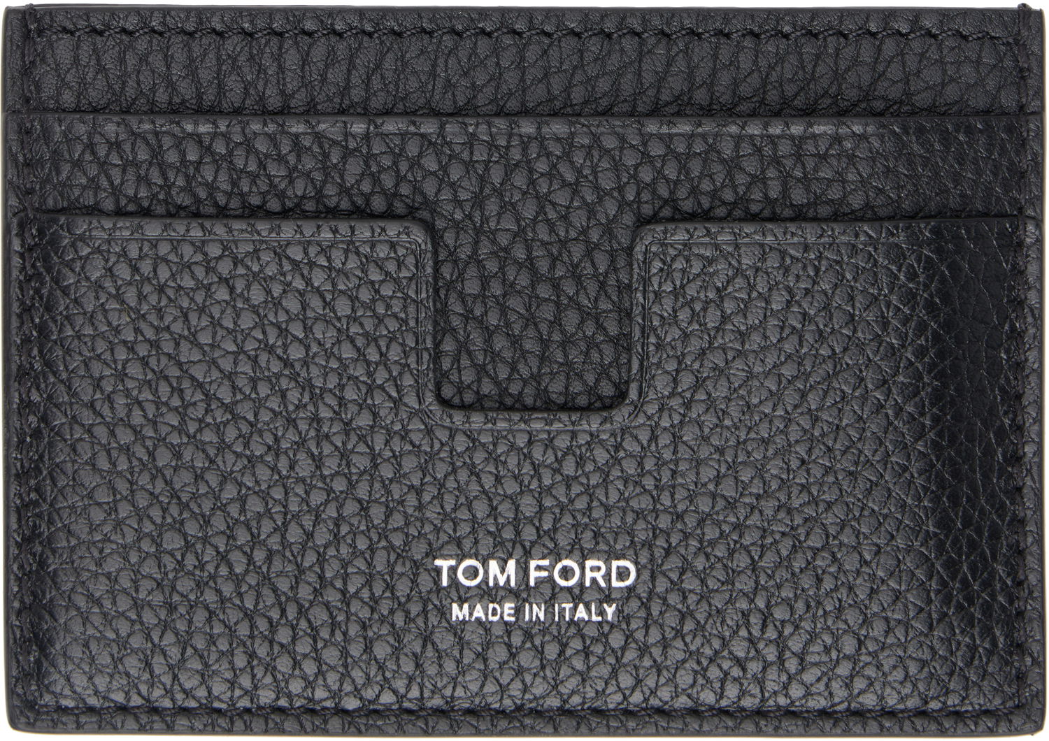 Peňaženka Tom Ford Leather Money Clip Card Holder Čierna | Y0341-LCL158S, 0