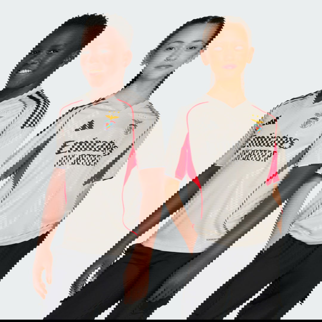 Dres adidas Performance Benfica Youth Away Patterned Jersey 25/26 Béžová | JN9947, 0
