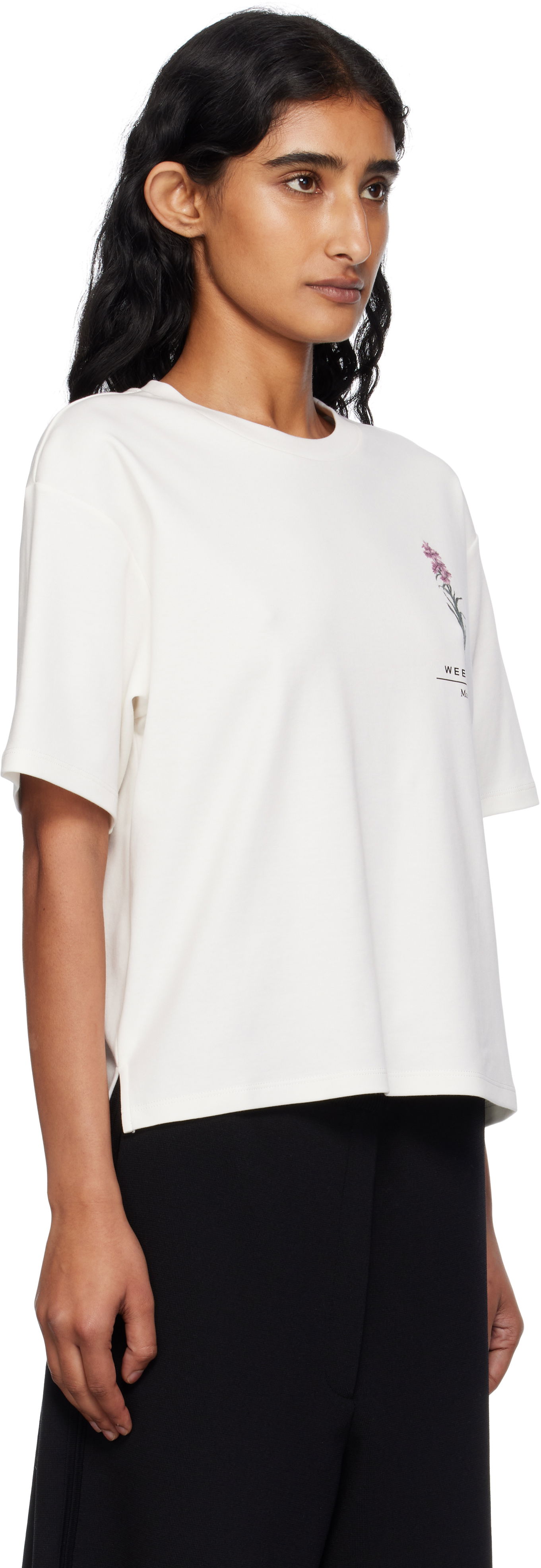 Tričko Max Mara Weekend Max Mara Lecco T-Shirt Biela | 2515941052600, 1