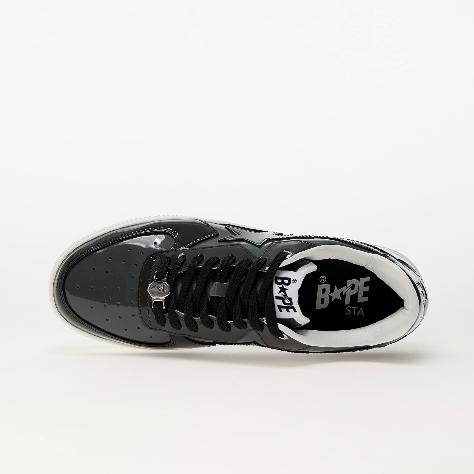 Bape Sta Icon M2 "Patent Black"