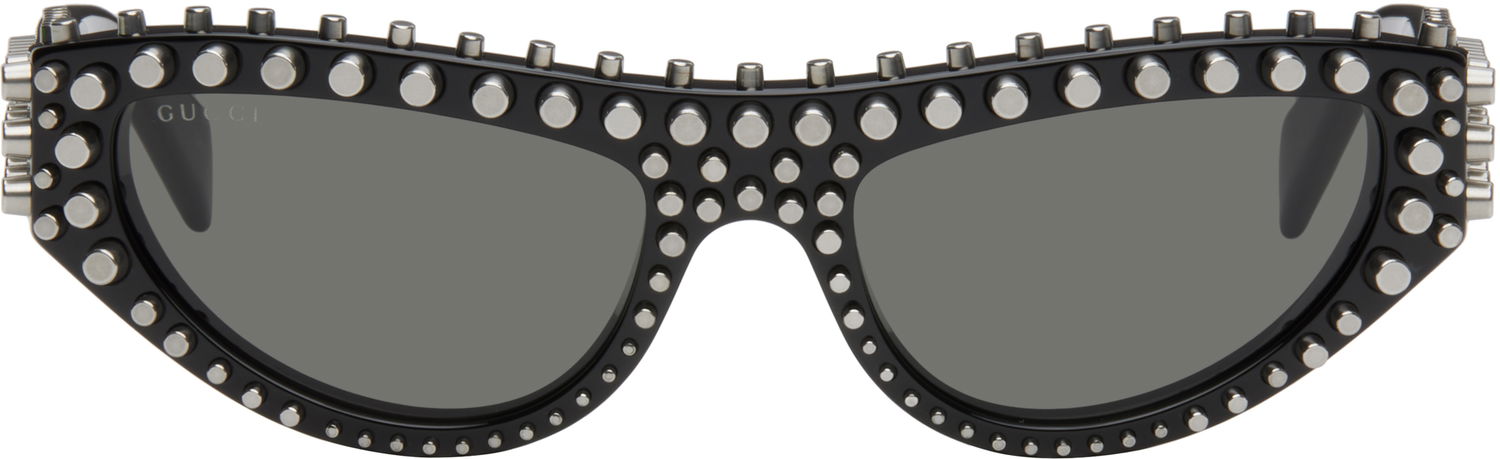 Slnečné okuliare Gucci Gucci Cat-Eye Studded Sunglasses Čierna | GG1919S-005, 0