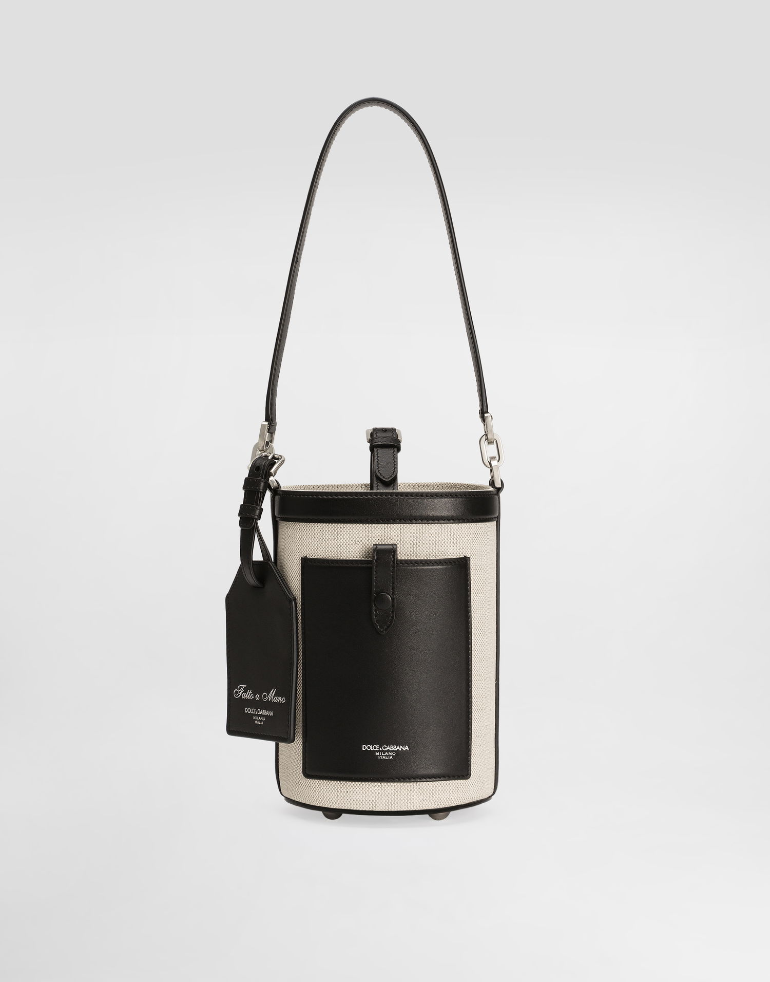 Kabelka Dolce & Gabbana Dolce & Gabbana Fabric Bucket Crossbody Bag Béžová | BM2506A9B648B965, 0