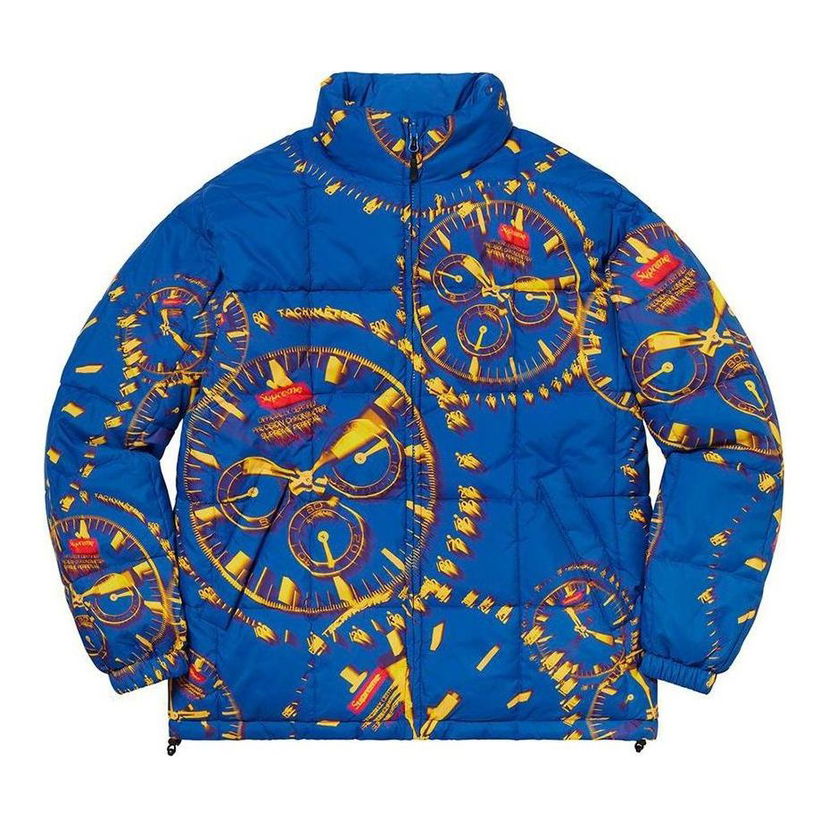 Prešívaná bunda Supreme Reversible Puffy Jacket Modrá | SUP-FW20-148