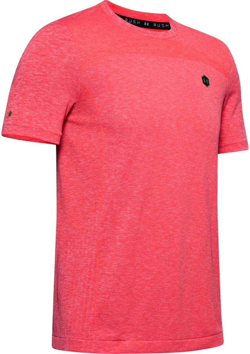Tričko Under Armour T-Shirt Rush Seamless Fitted SS Červená | 1351448-820, 1