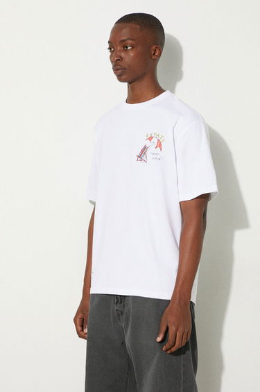 Tričko Samsoe Samsoe Samsoe Samsoe SAGIOTTO Graphic T-Shirt Biela | U24200007, 7