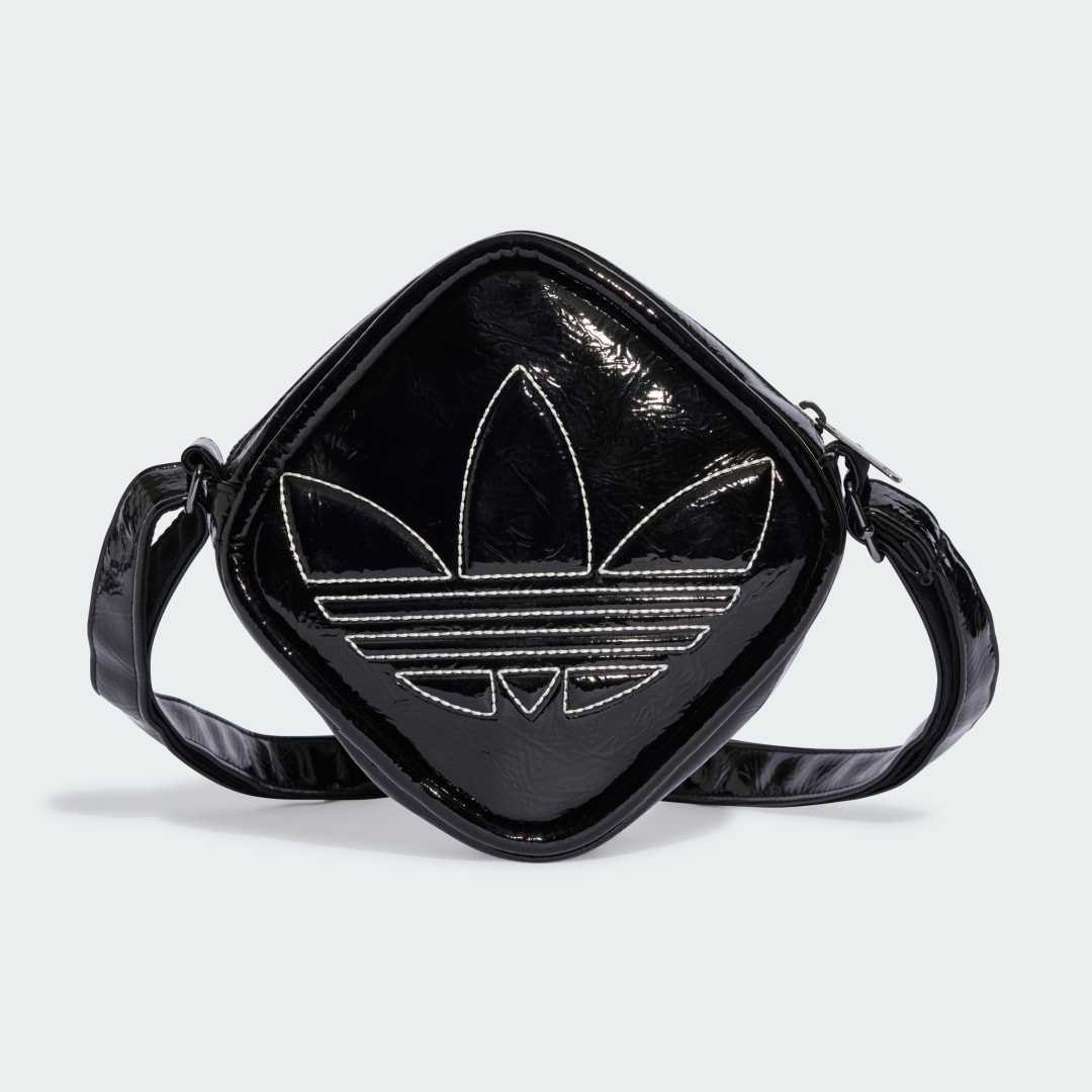 Taška cez rameno adidas Performance Adicolor Premium Classic Diamond Crossbody Bag Čierna | JD5565, 0