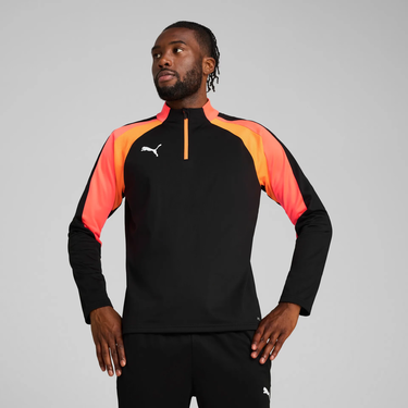 Mikina Puma Puma IndividualLIGA 1/4 Zip Top Čierna | 659515-07, 2