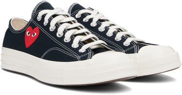 Oblečenie Comme des Garçons COMME des GARÇONS PLAY Chuck 70 OG Single Heart Navy | AZ-K128-001, 3